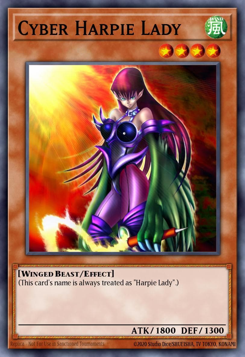 Cyber Harpie Lady — Yu-Gi-Oh! card