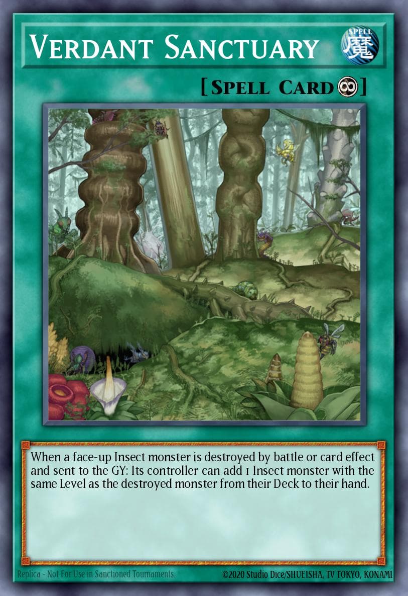 Verdant Sanctuary — Speed Duel Decks: Ultimate Predators Yu-Gi-Oh! card by KAZUKI TAKAHASHI