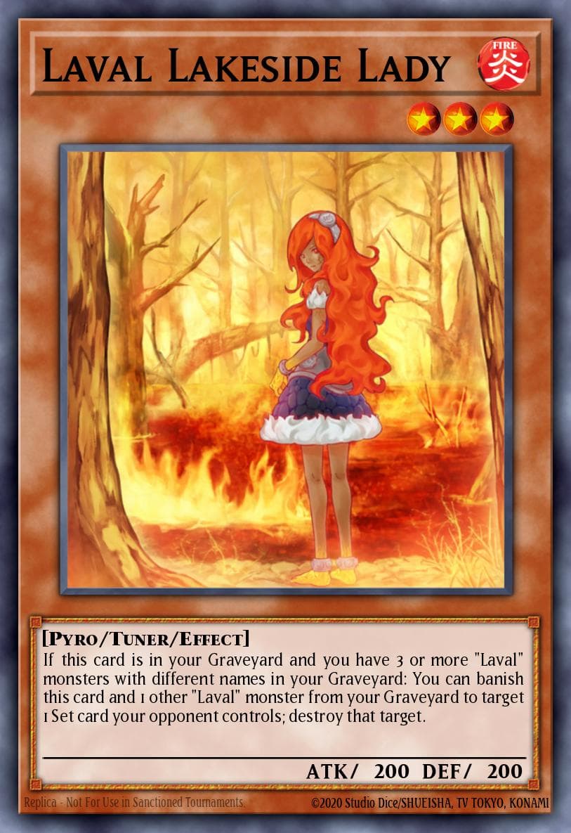 Laval Lakeside Lady — Yu-Gi-Oh! card