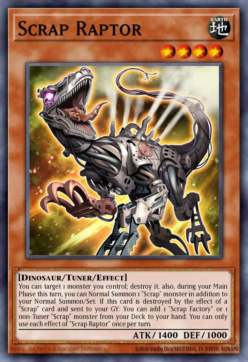 Scrap Raptor — Lightning Overdrive