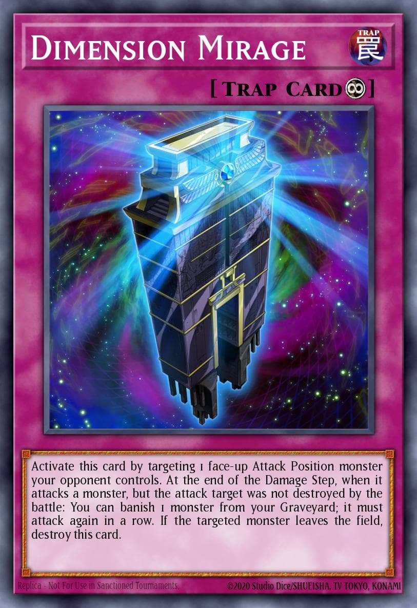 Dimension Mirage — The Dark Side of Dimensions Movie Pack: Secret Edition Yu-Gi-Oh! card by KAZUKI TAKAHASHI