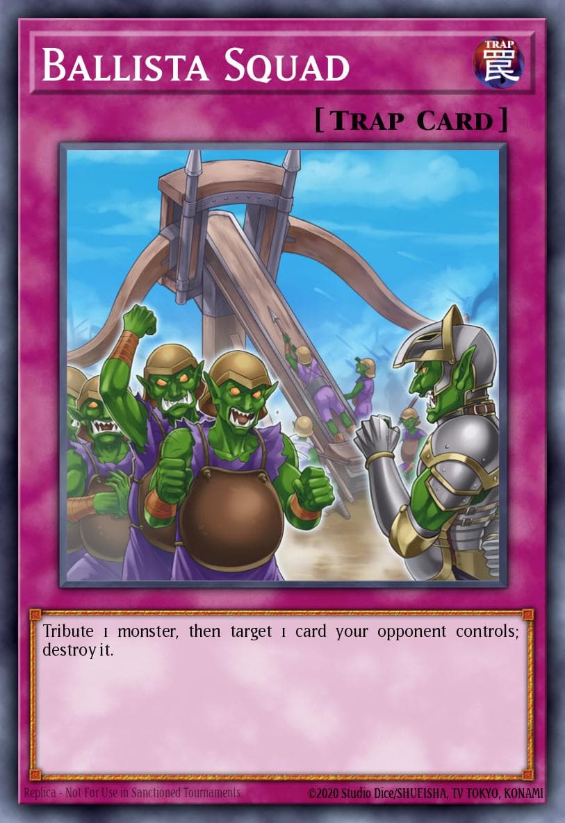 Ballista Squad — Cybernetic Horizon Yu-Gi-Oh! card by KAZUKI TAKAHASHI