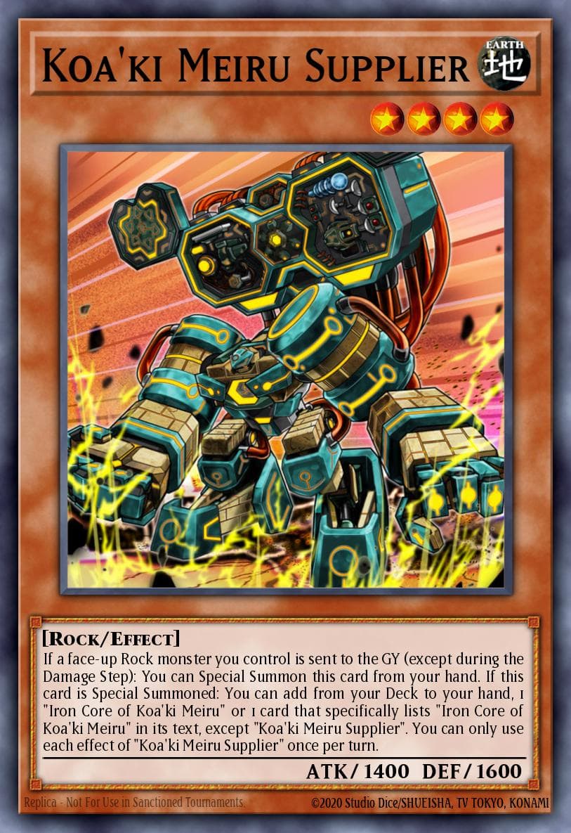 Koa'ki Meiru Supplier — Battles of Legend: Crystal Revenge