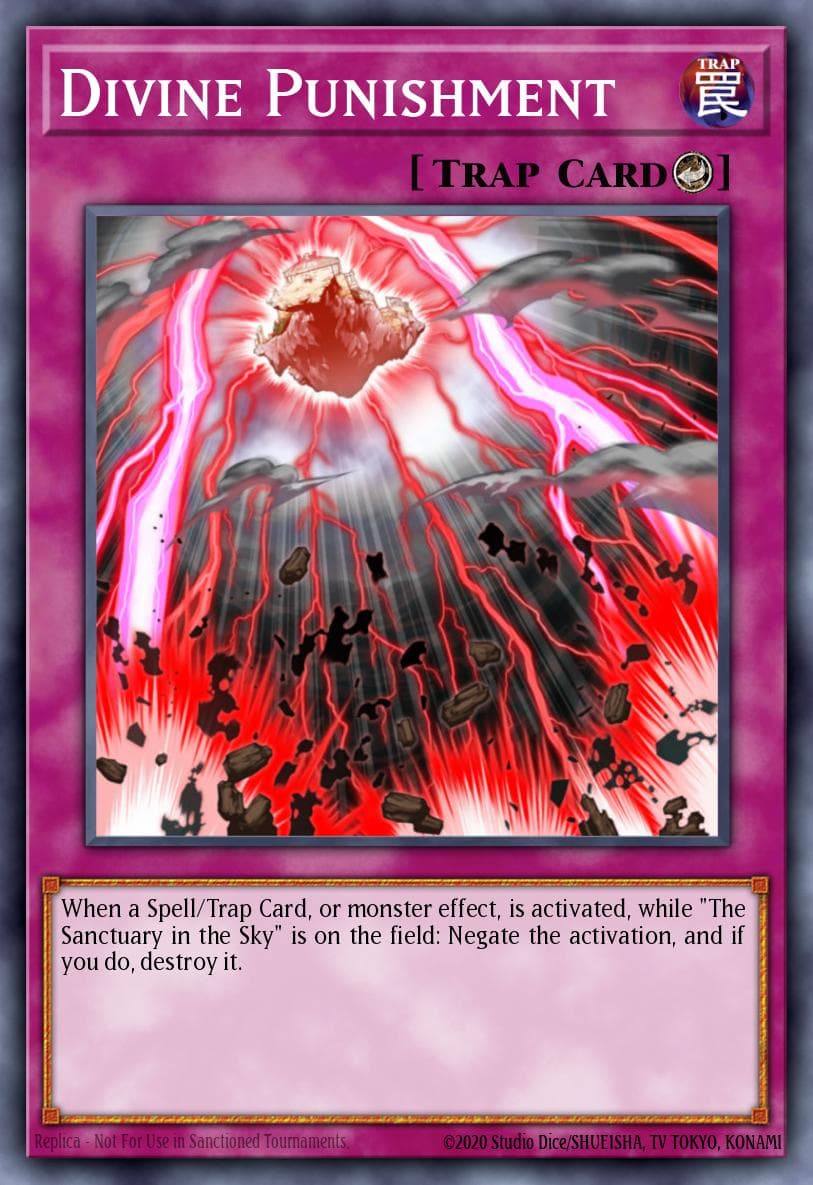 Divine Punishment — OTS Tournament Pack 7 Yu-Gi-Oh! card by KAZUKI TAKAHASHI