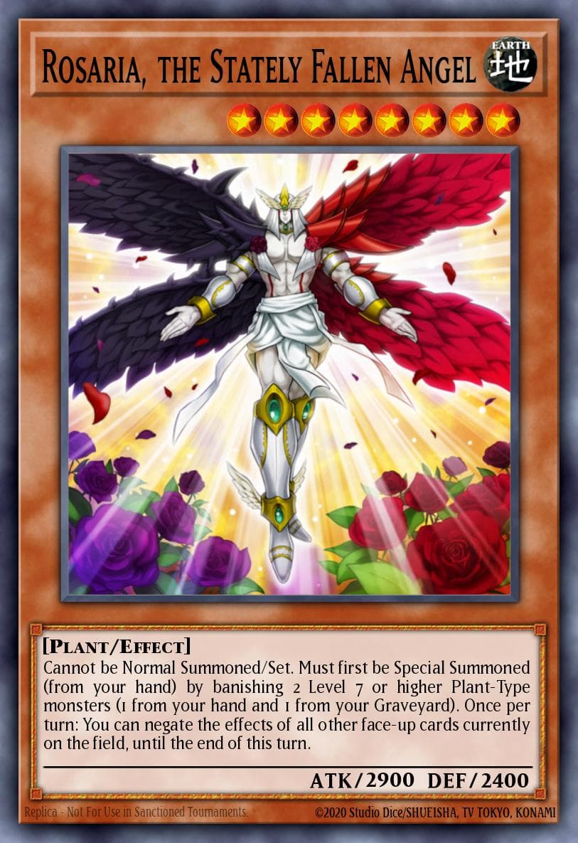 Rosaria, the Stately Fallen Angel — Legendary Collection 5D's