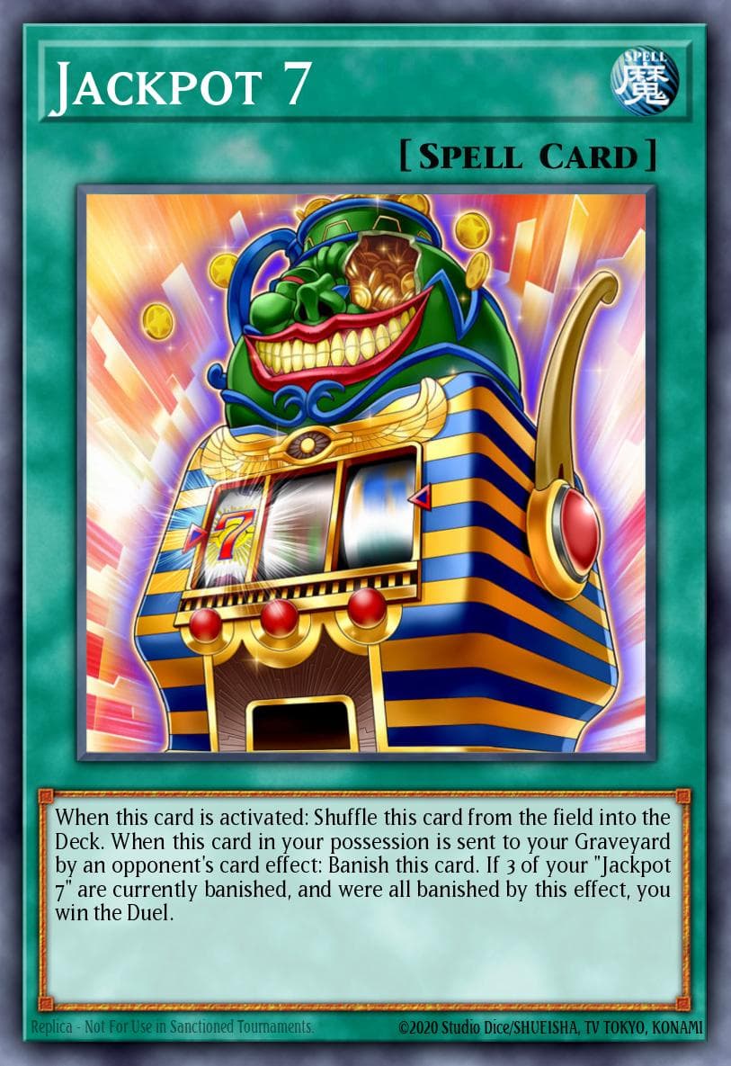 Jackpot 7 — Primal Origin Yu-Gi-Oh! card by KAZUKI TAKAHASHI