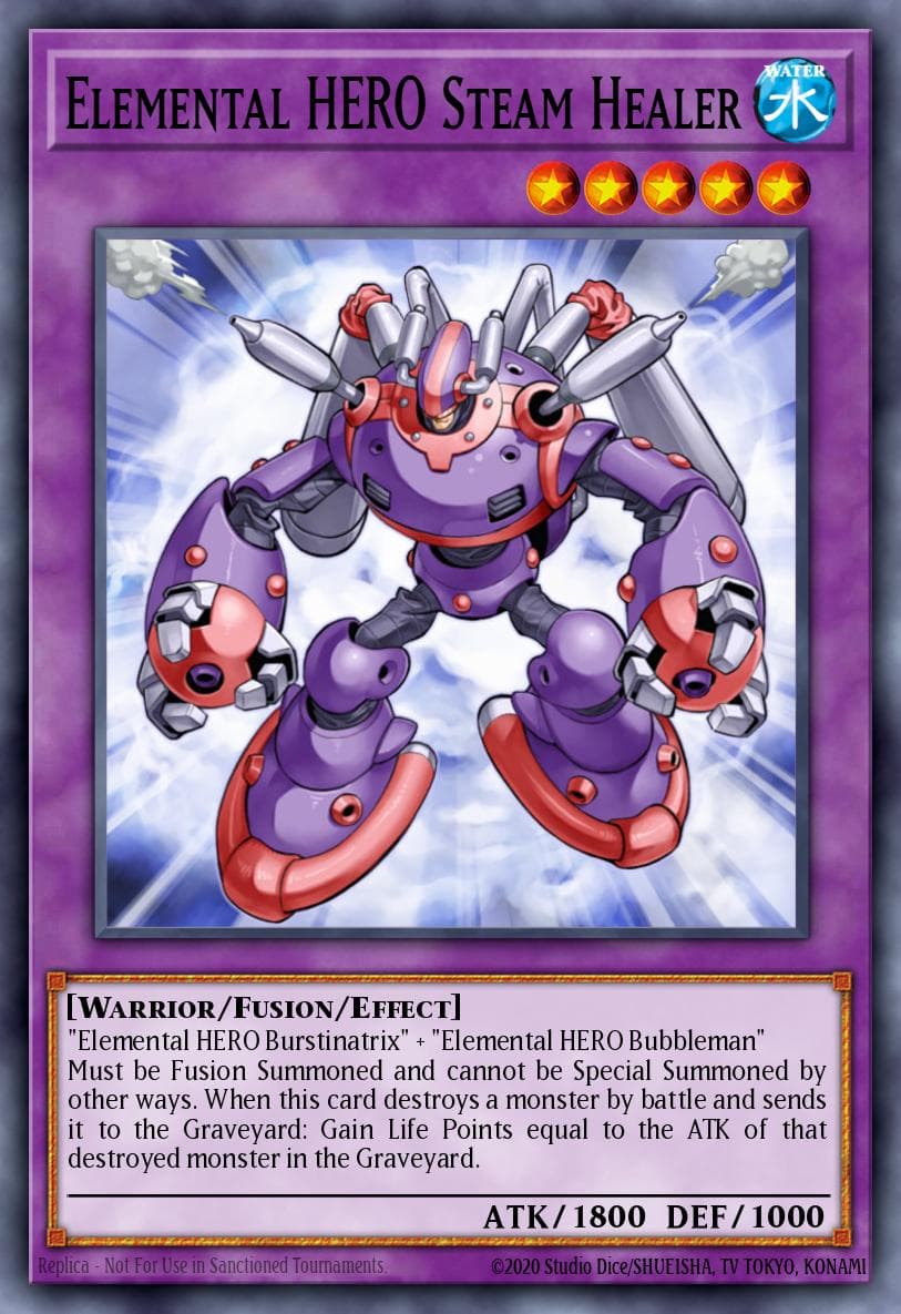 Elemental HERO Steam Healer — Legendary Collection 2