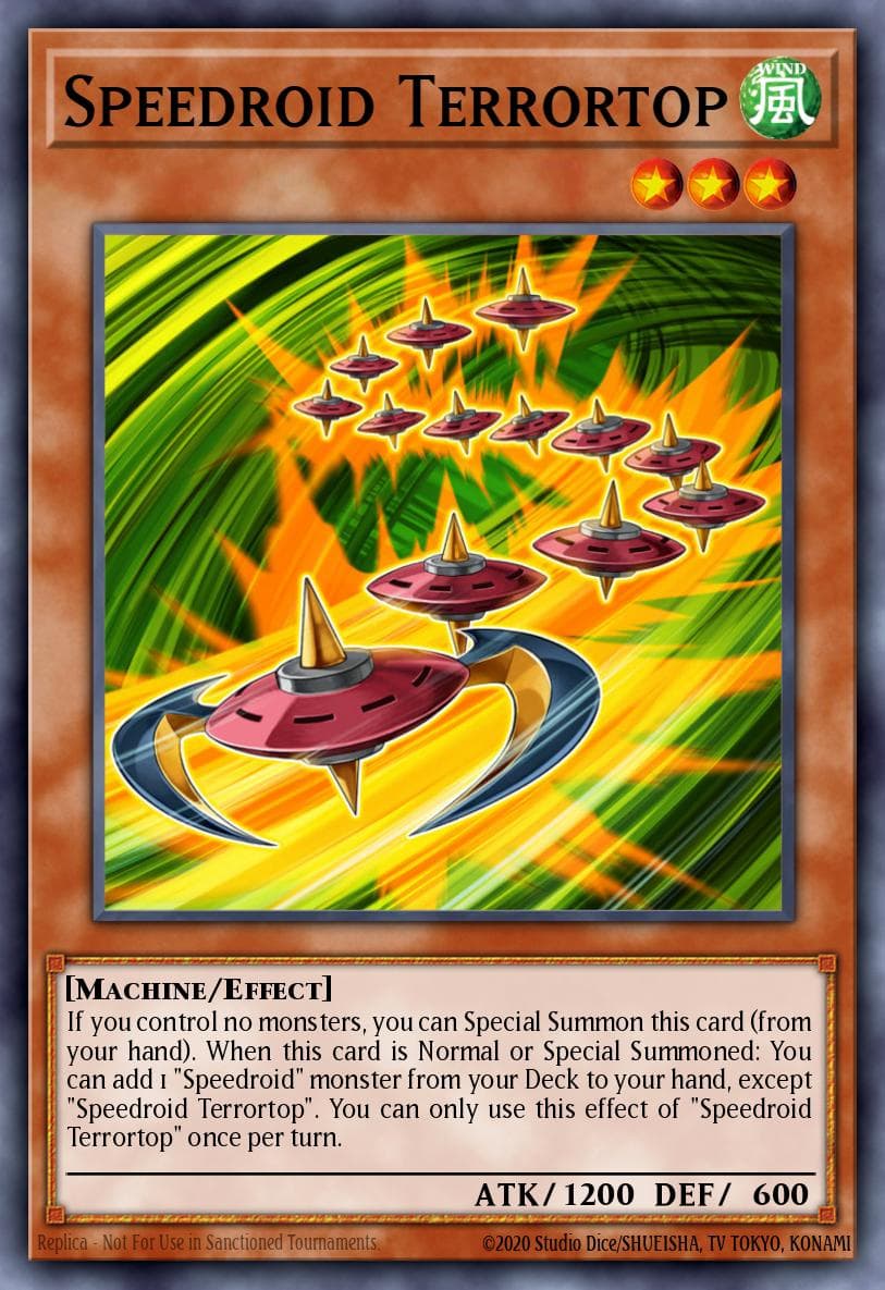 Speedroid Terrortop — Star Pack - Battle Royal Yu-Gi-Oh! card by KAZUKI TAKAHASHI