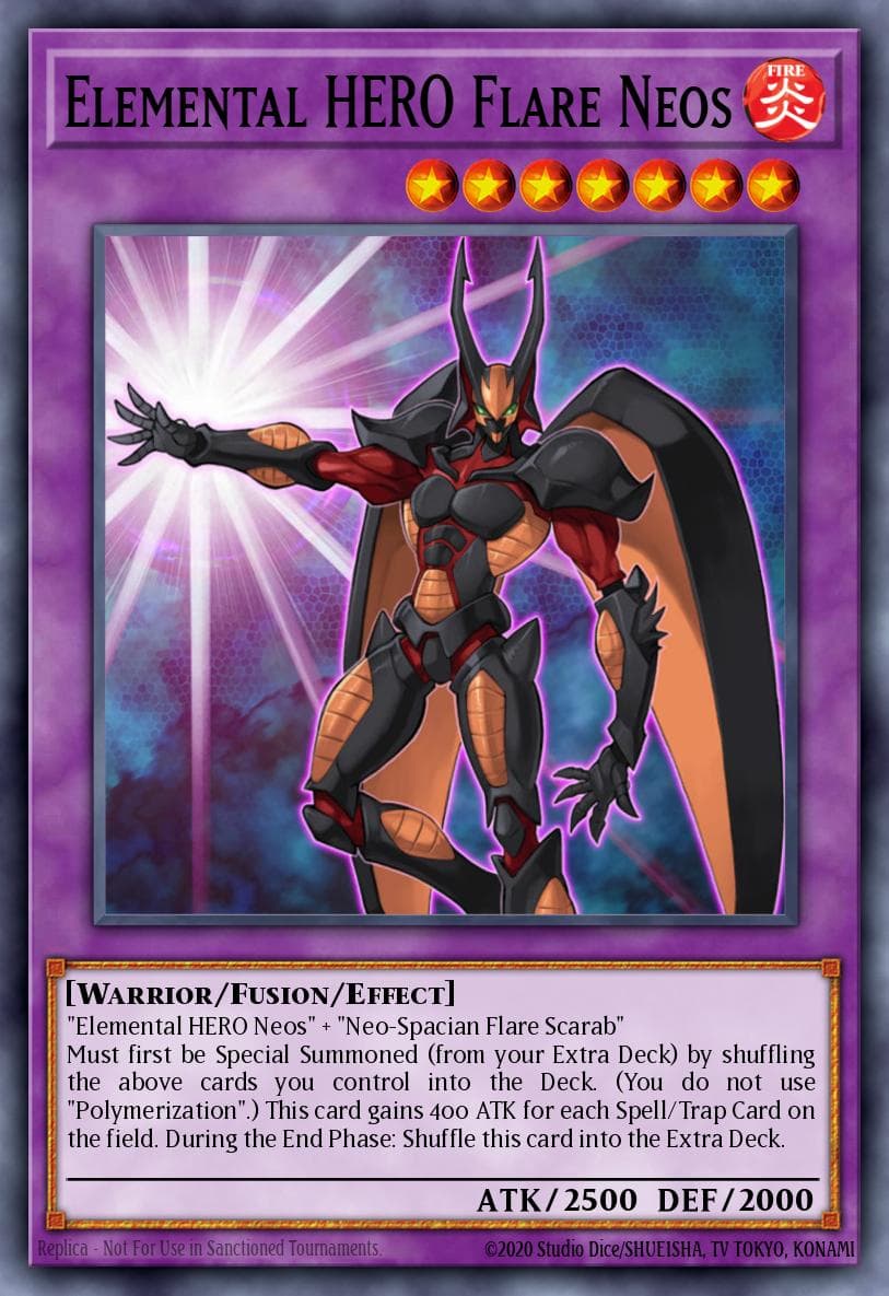 Elemental Hero Flare Neos — Yu-Gi-Oh! card