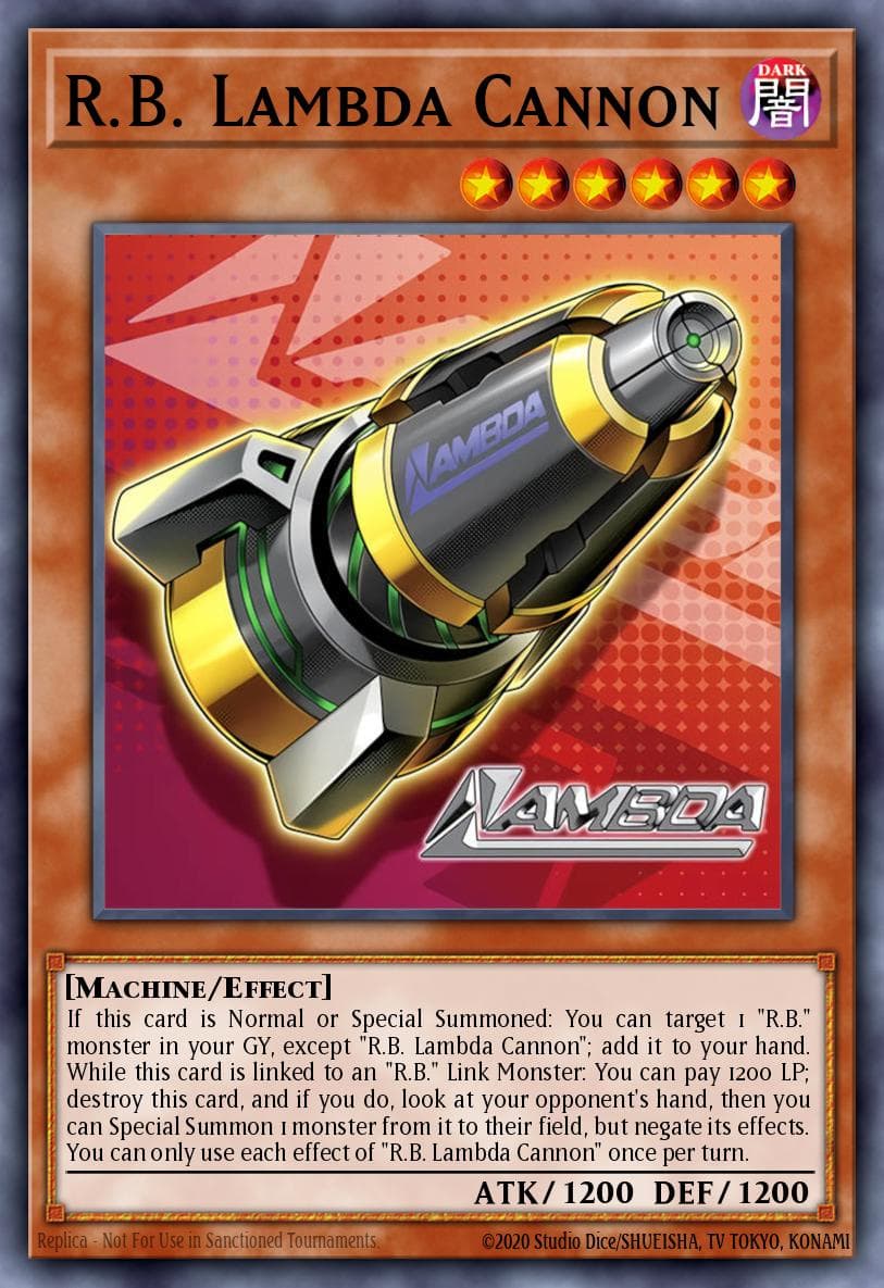 R.B. Lambda Cannon — Doom of Dimensions