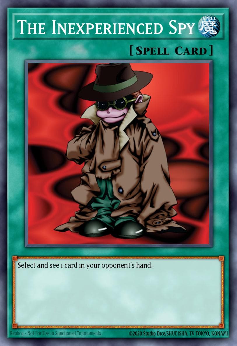 The Inexperienced Spy — Starter Deck: Kaiba Evolution Yu-Gi-Oh! card by KAZUKI TAKAHASHI