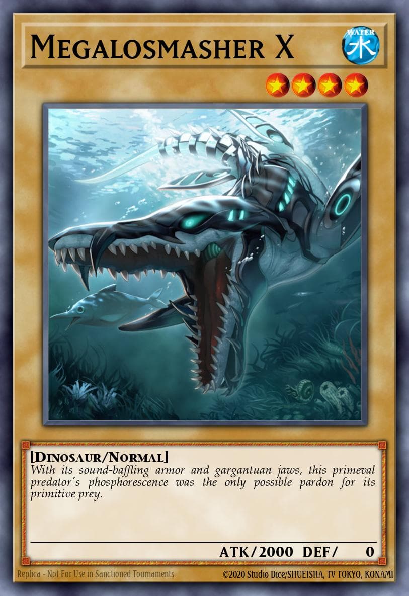Megalosmasher X — Yu-Gi-Oh! card