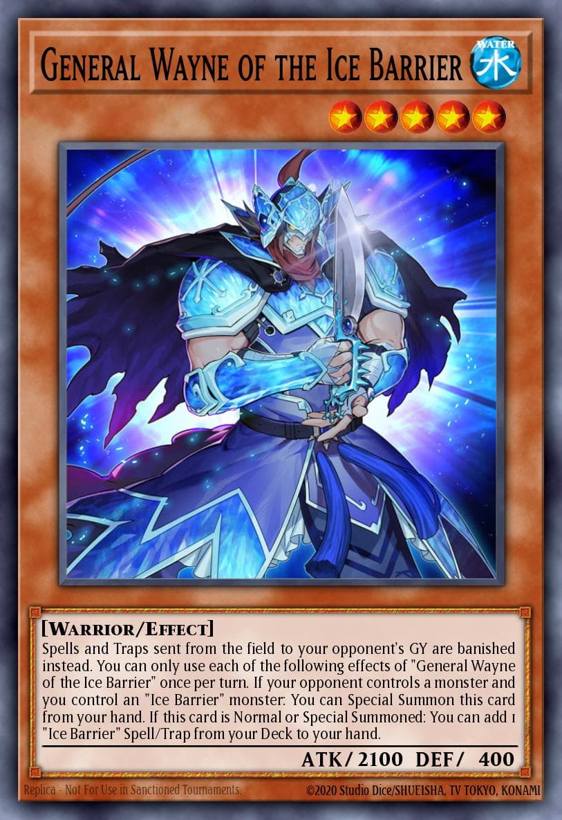 General Wayne of the Ice Barrier — Battles of Legend: Terminal Revenge
