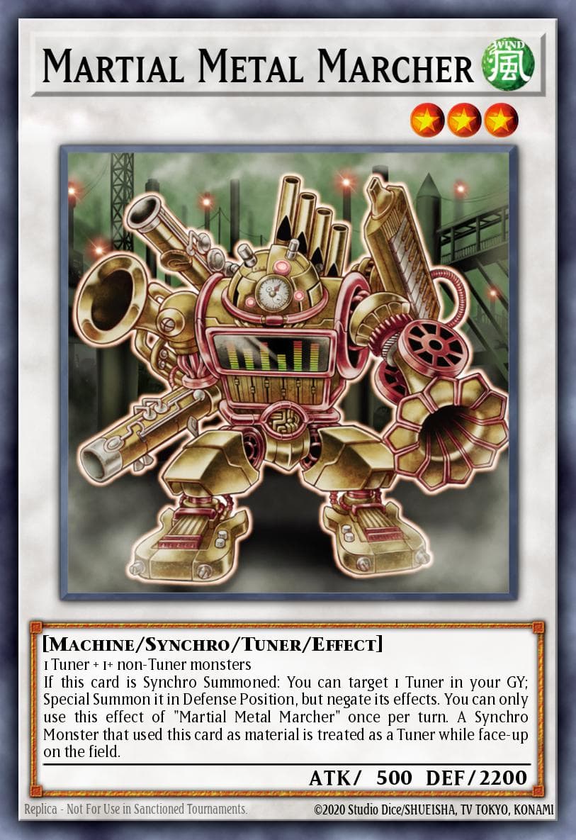 Martial Metal Marcher — Yu-Gi-Oh! card