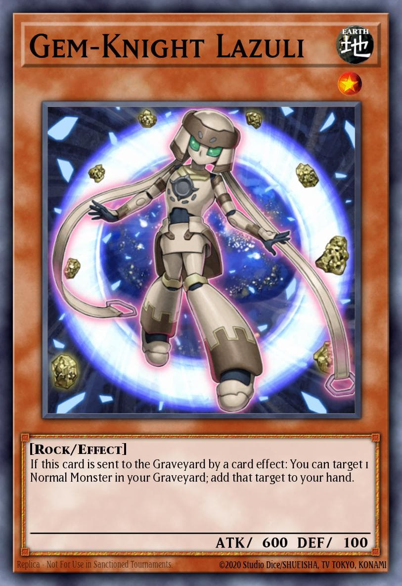 Gem-Knight Lazuli — Duel Terminal 7