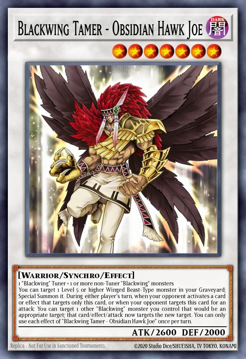 Blackwing Tamer - Obsidian Hawk Joe — Legendary Duelists: Season 2