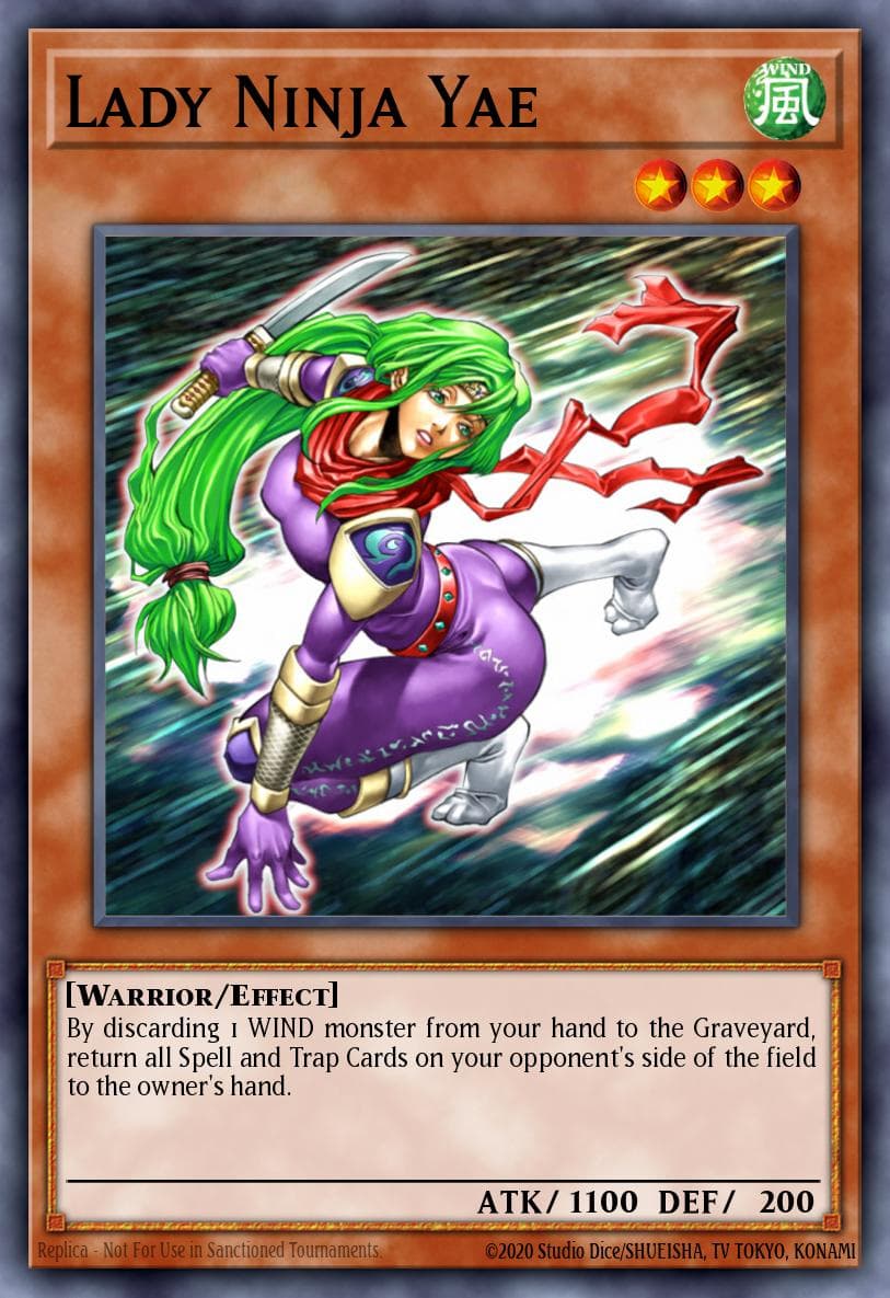 Lady Ninja Yae — Yu-Gi-Oh! card