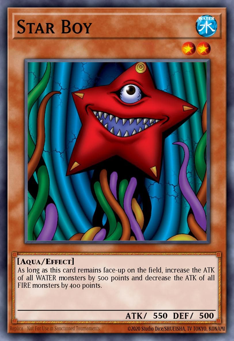 Star Boy — Yu-Gi-Oh! card