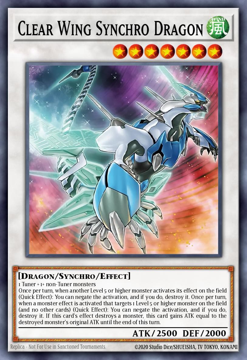 Clear Wing Synchro Dragon — Legendary Dragon Decks