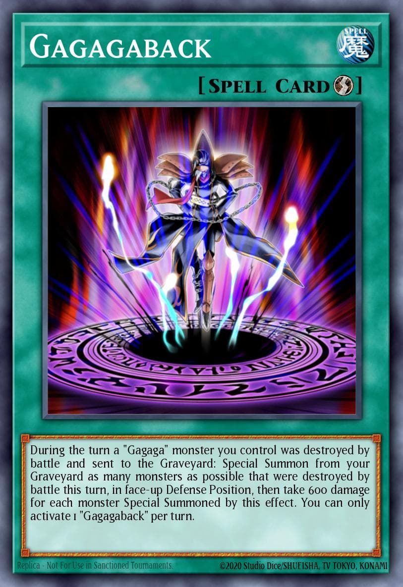 Gagagaback — Yu-Gi-Oh! card