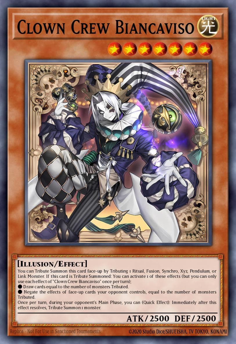 Clown Clan Whiteface — ygo-unknown