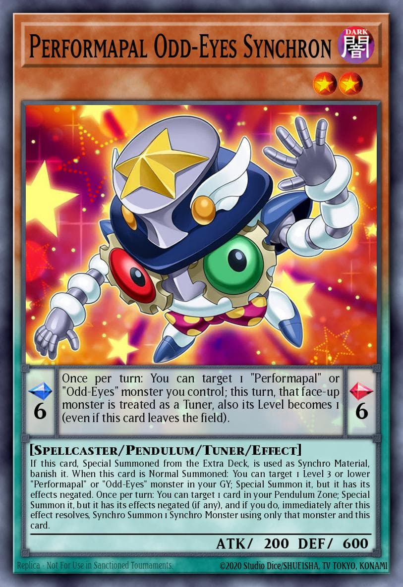 Performapal Odd-Eyes Synchron — Yu-Gi-Oh! card