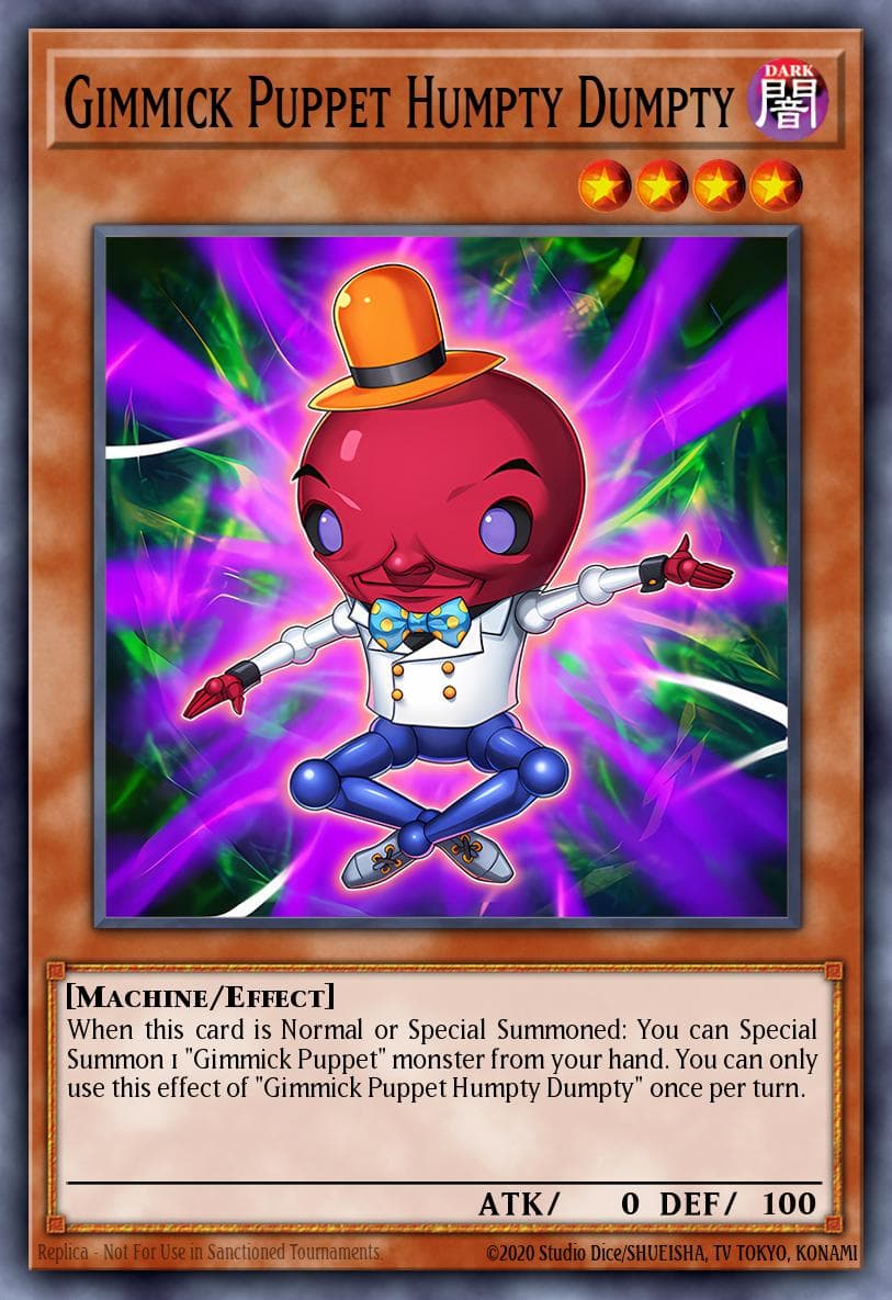 Gimmick Puppet Humpty Dumpty — Legendary Duelists: Immortal Destiny Yu-Gi-Oh! card by KAZUKI TAKAHASHI