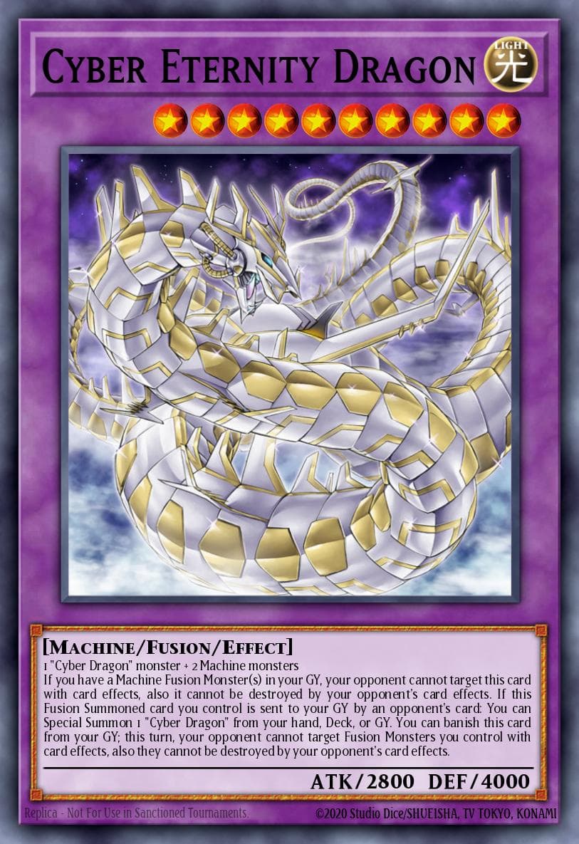 Cyber Eternity Dragon — Yu-Gi-Oh! card