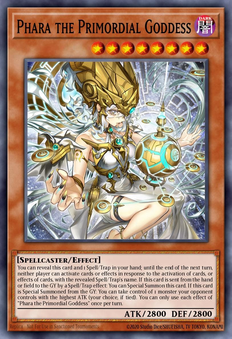 Phara the Primordial Goddess — Yu-Gi-Oh! card