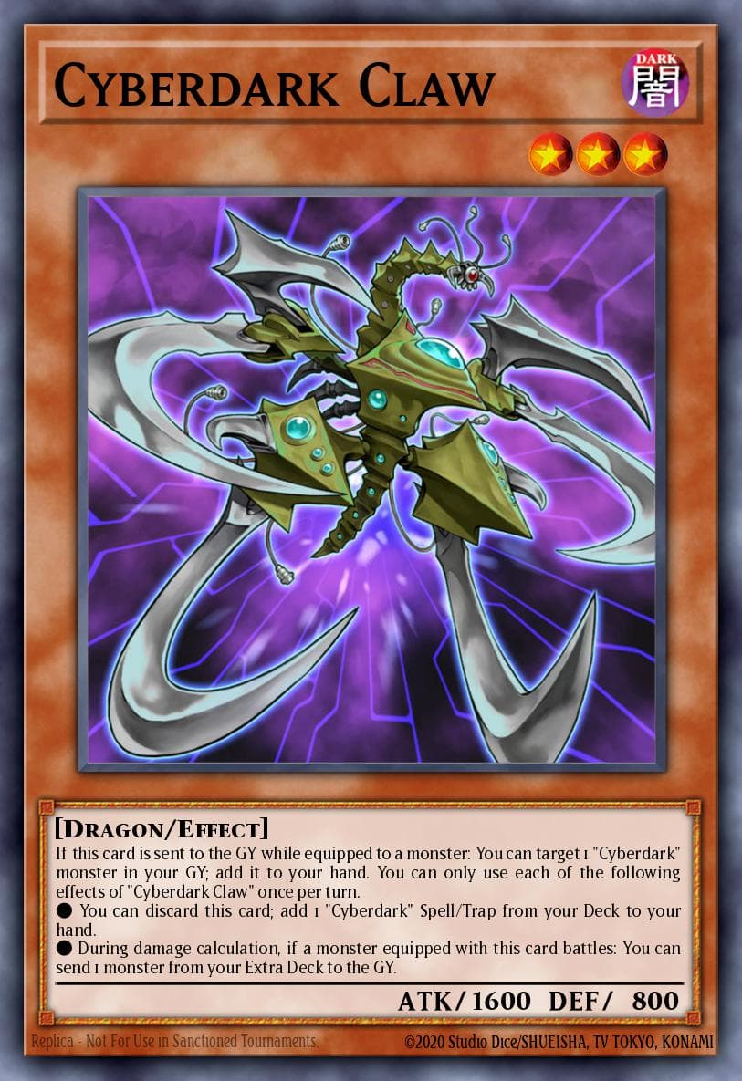 Cyberdark Claw — Legendary Duelists