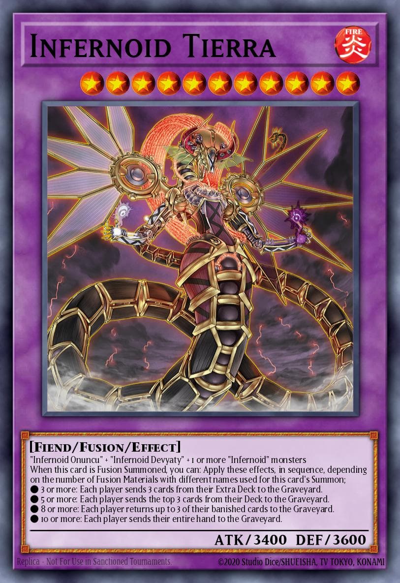 Infernoid Tierra — Yu-Gi-Oh! card