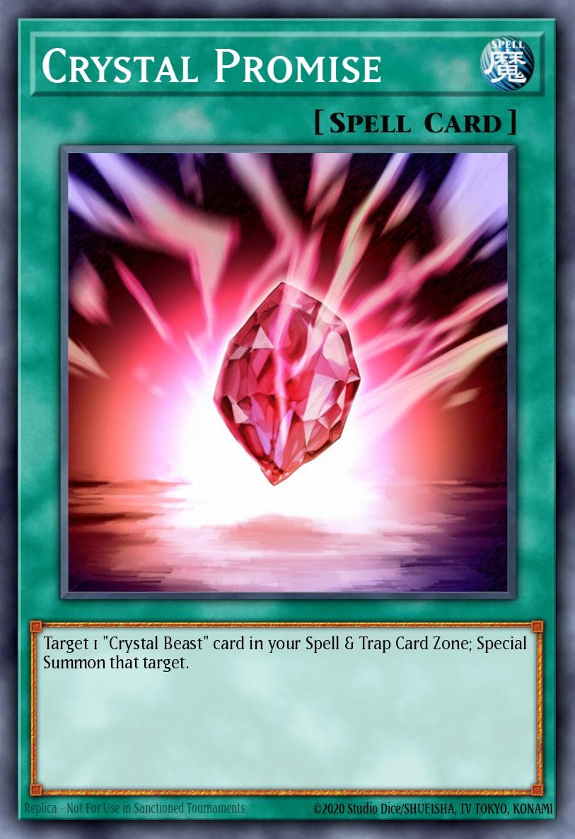 Crystal Promise — Yu-Gi-Oh! card