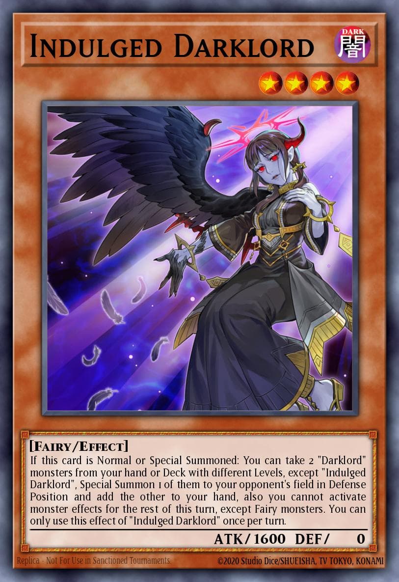 Indulged Darklord — Rise of the Duelist