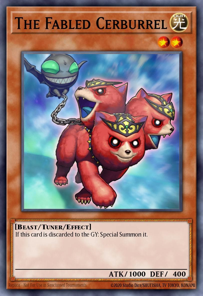 The Fabled Cerburrel — Yu-Gi-Oh! card