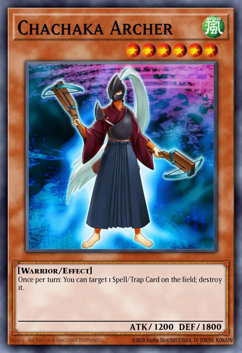 Chachaka Archer — 2013 Zexal Collection Tin Yu-Gi-Oh! card by KAZUKI TAKAHASHI