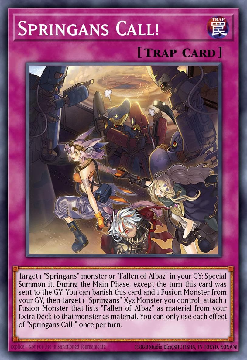 Springans Call! — Blazing Vortex