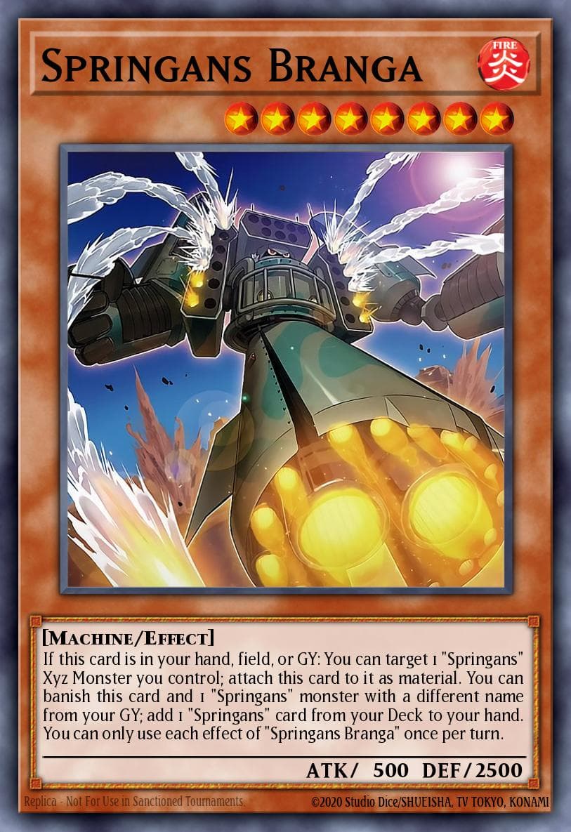 Springans Branga — Blazing Vortex