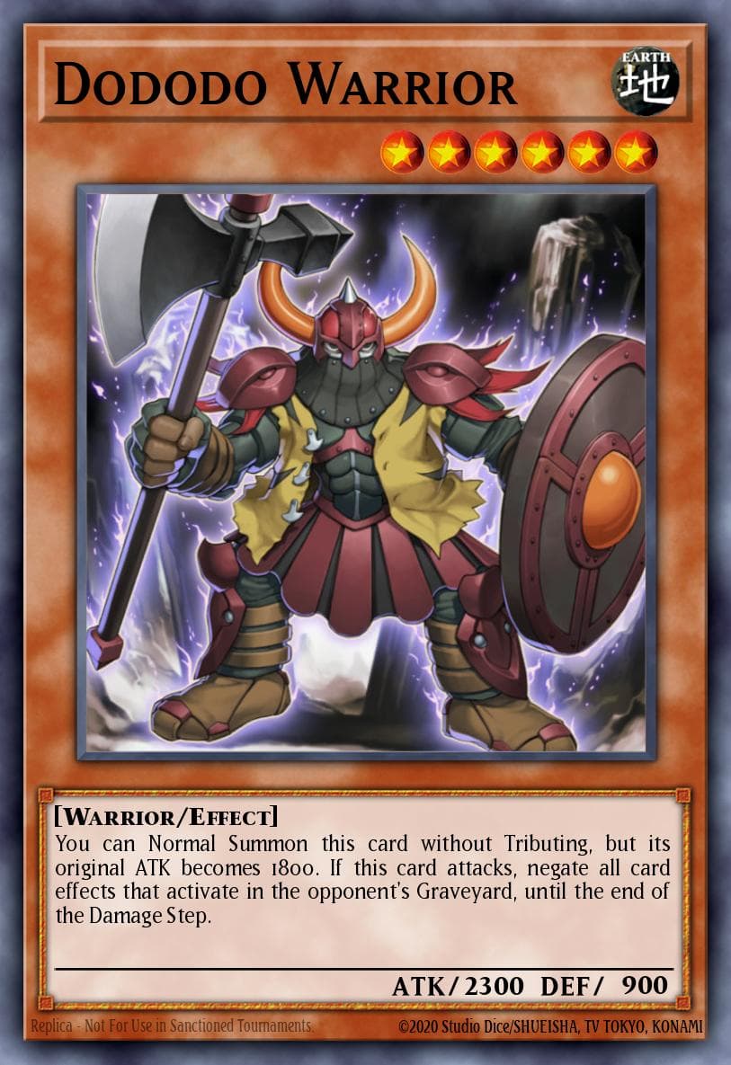 Dododo Warrior — 2013 Zexal Collection Tin Yu-Gi-Oh! card by KAZUKI TAKAHASHI