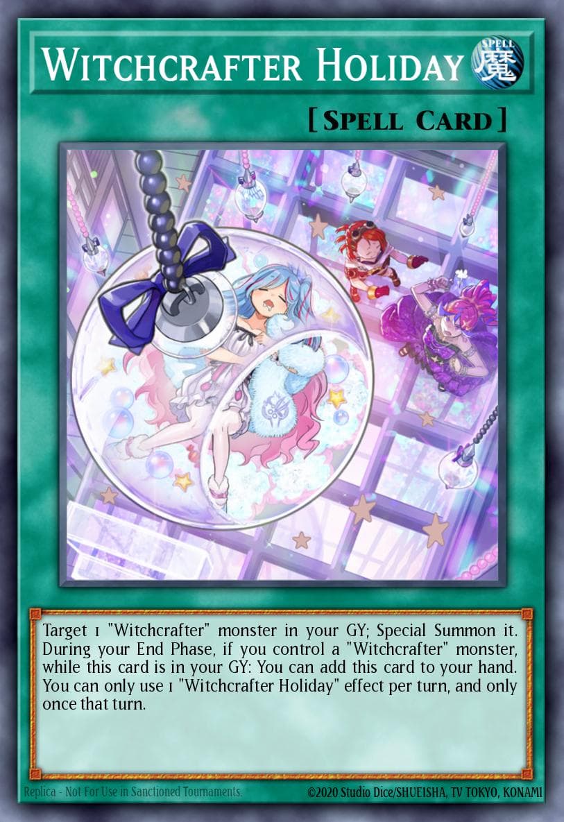 Witchcrafter Holiday — Yu-Gi-Oh! card