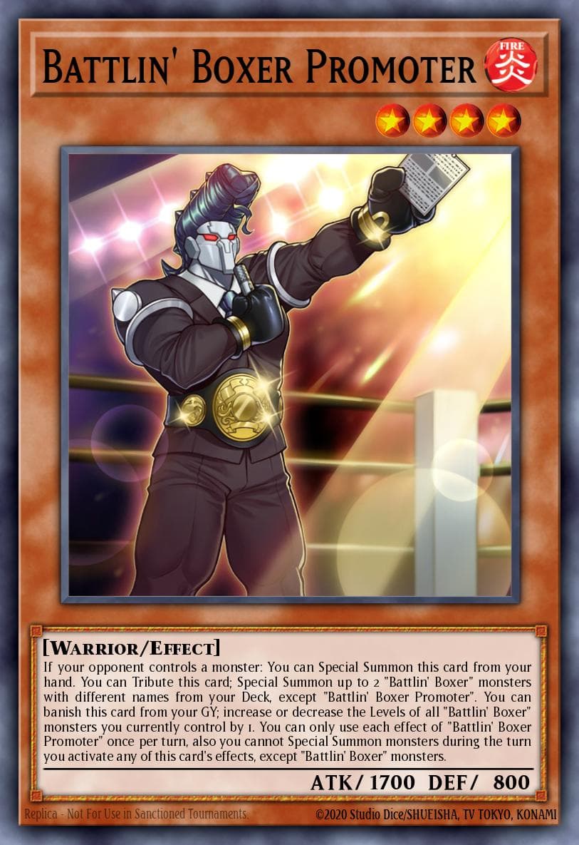 Battlin' Boxer Promoter — Legendary Duelists: Soulburning Volcano