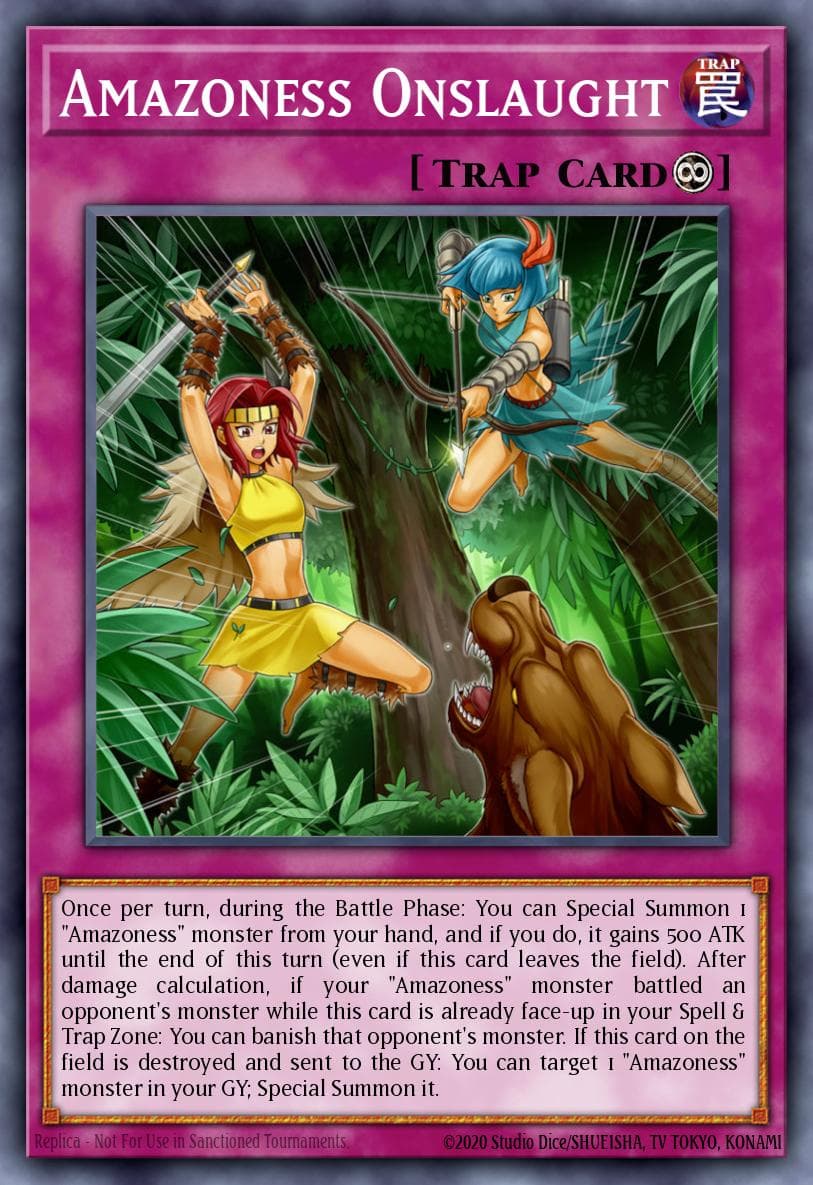 Amazoness Onslaught — Legendary Duelists