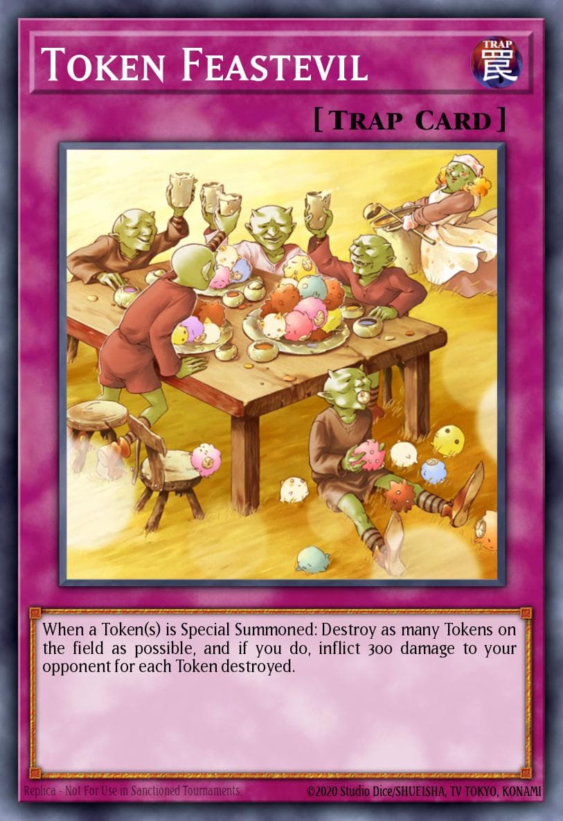 Token Feastevil — Advent Calendar 2018 Yu-Gi-Oh! card by KAZUKI TAKAHASHI