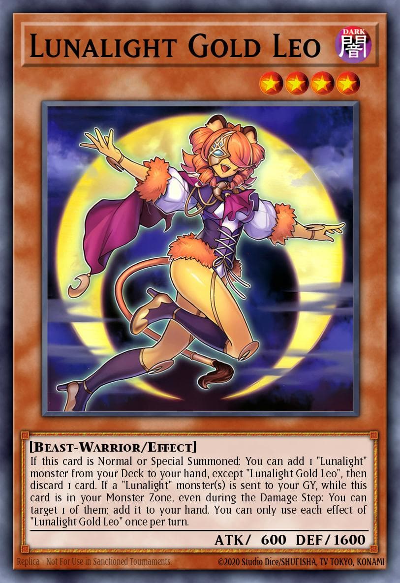 Lunalight Gold Leo — Duelist's Advance