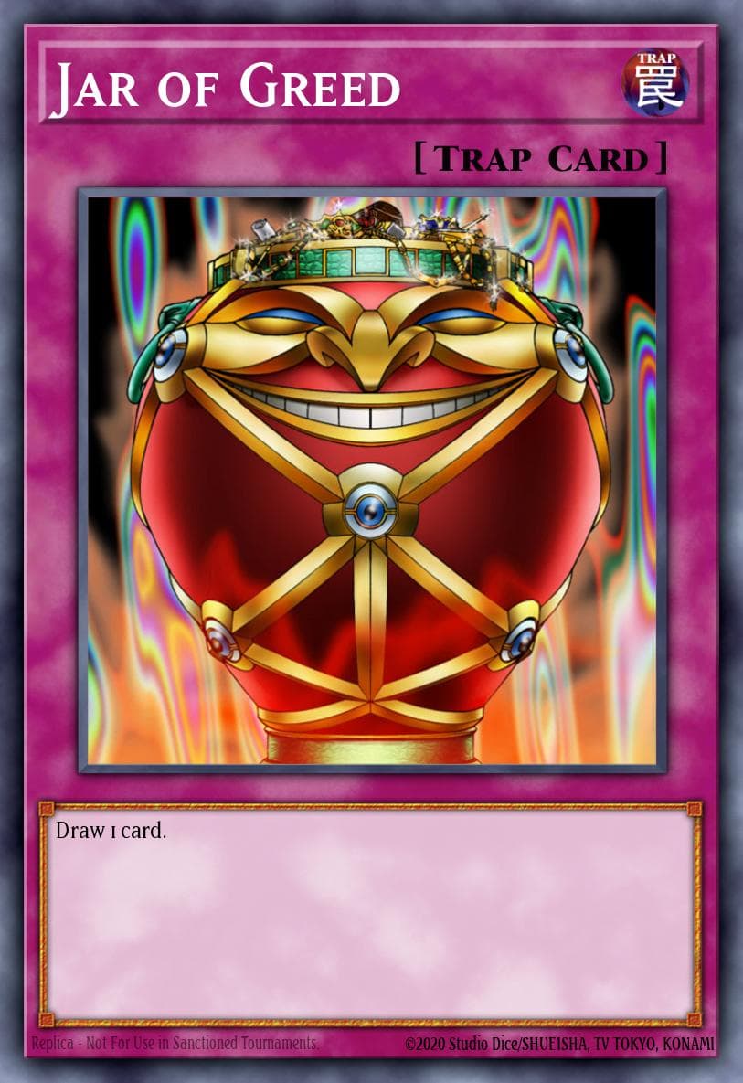 Jar of Greed — Yu-Gi-Oh! card
