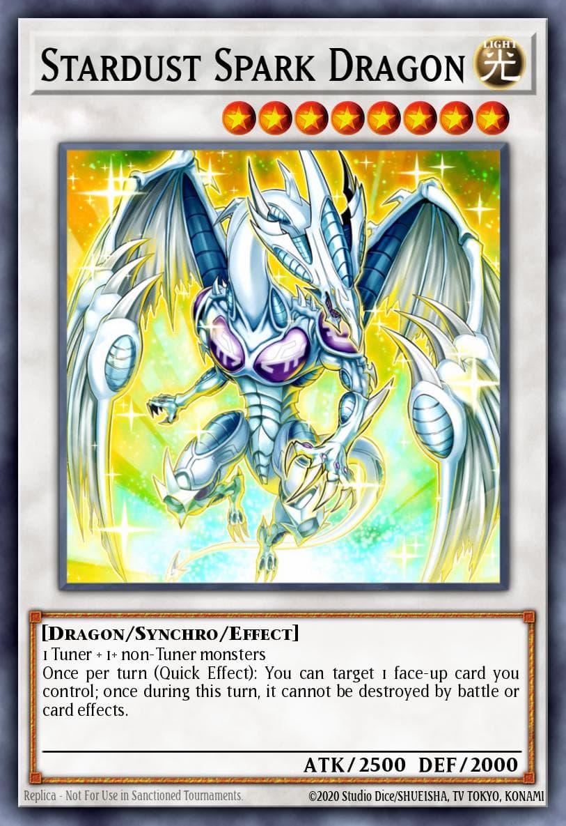 Stardust Spark Dragon — Yu-Gi-Oh! 5D's Manga Promotional Cards