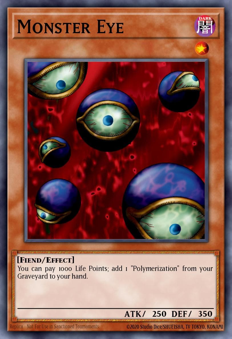 Monster Eye — World Championship 2010 Card Pack