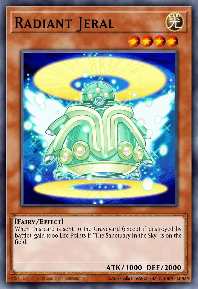 Radiant Jeral — Strike of Neos Yu-Gi-Oh! card by KAZUKI TAKAHASHI