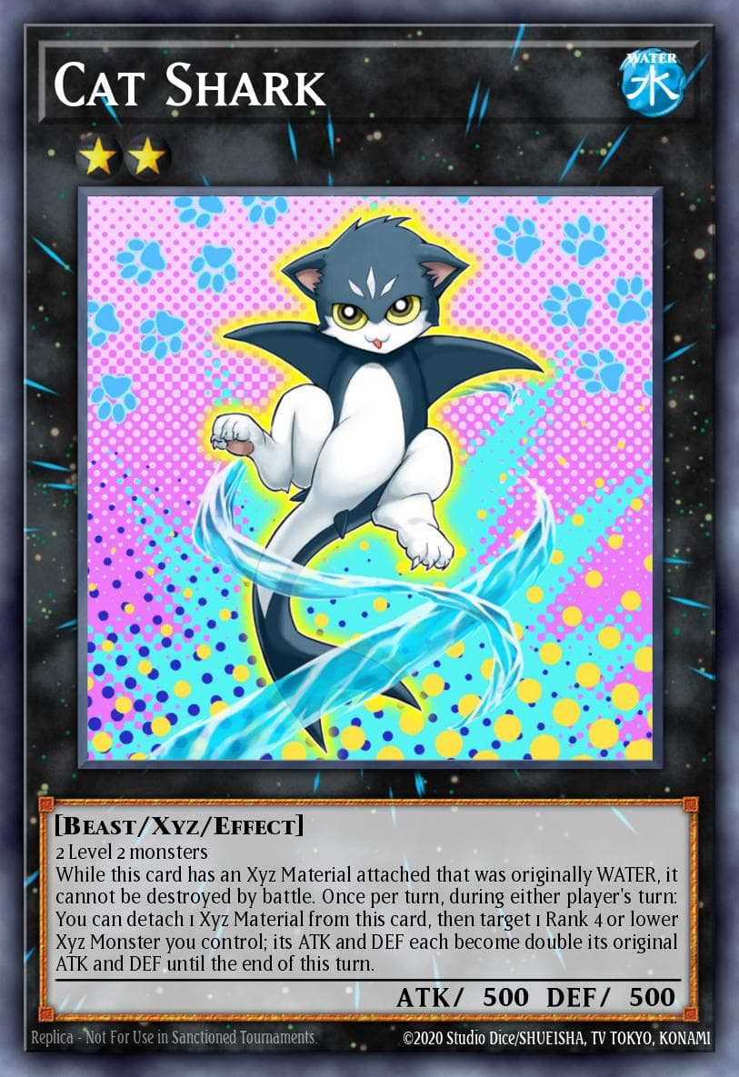 Cat Shark — Premium Gold: Return of the Bling Yu-Gi-Oh! card by KAZUKI TAKAHASHI