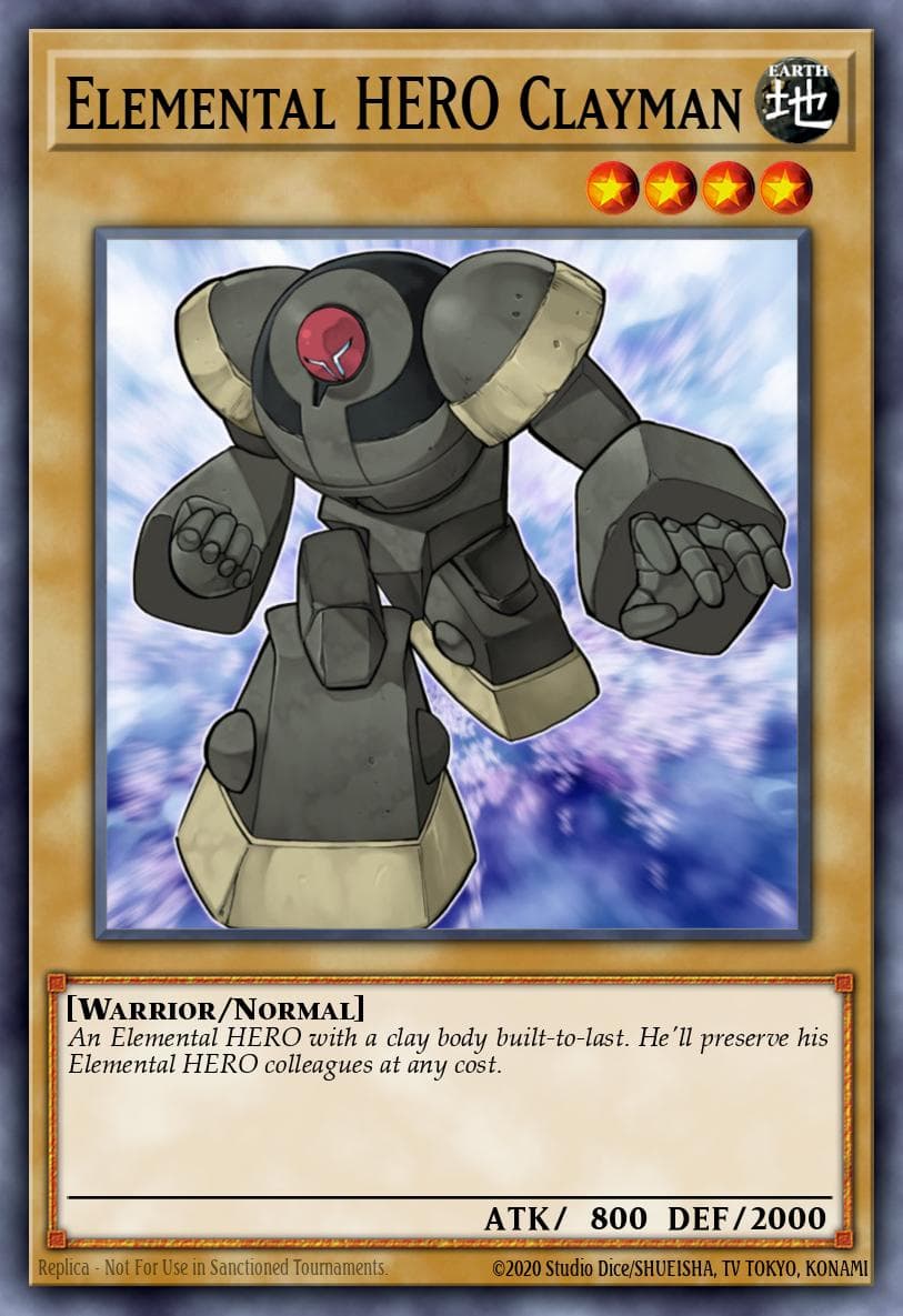 Elemental HERO Clayman — Elemental Hero Collection 2