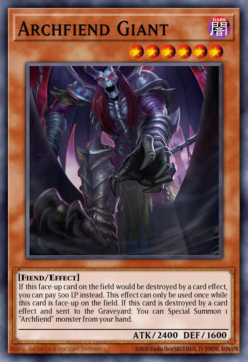 Archfiend Giant — Shadow Specters